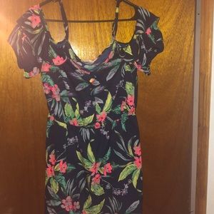 Off the shoulder type dress